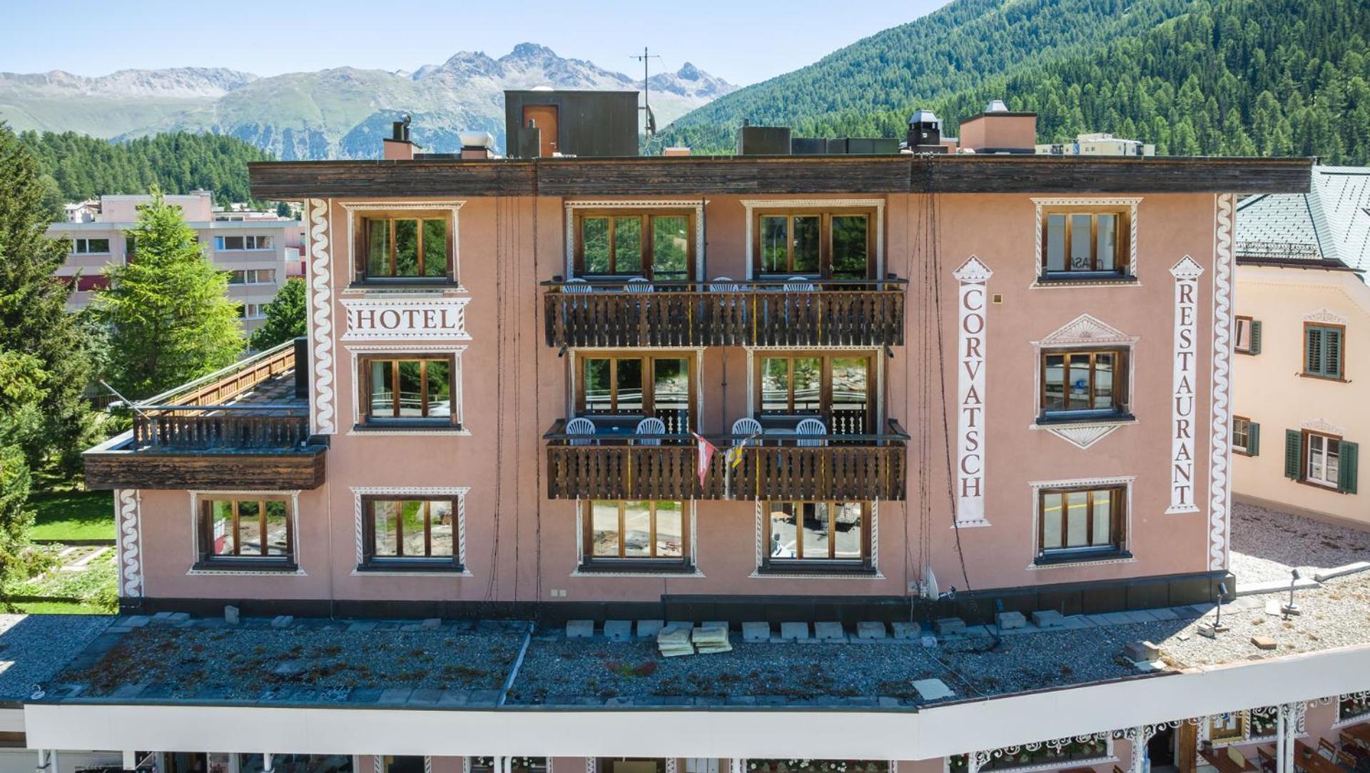 Hotel Corvatsch - Web Check-In St. Moritz Ngoại thất bức ảnh